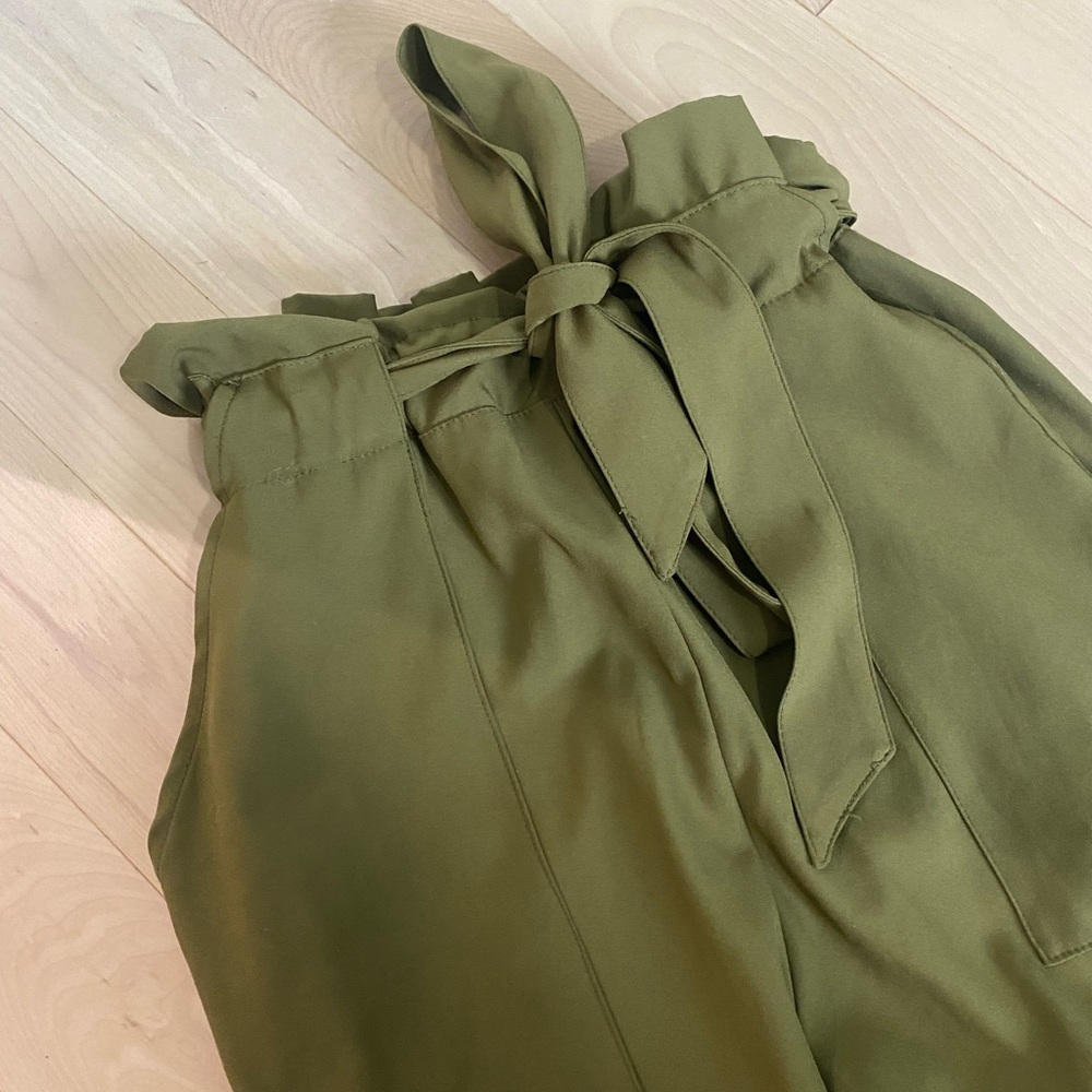 Paper bag pants